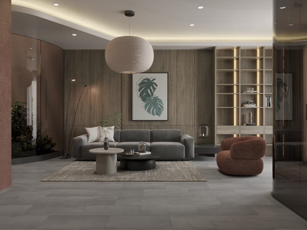 Ламинат Светлый бетон (Concrete Light) LF402-05