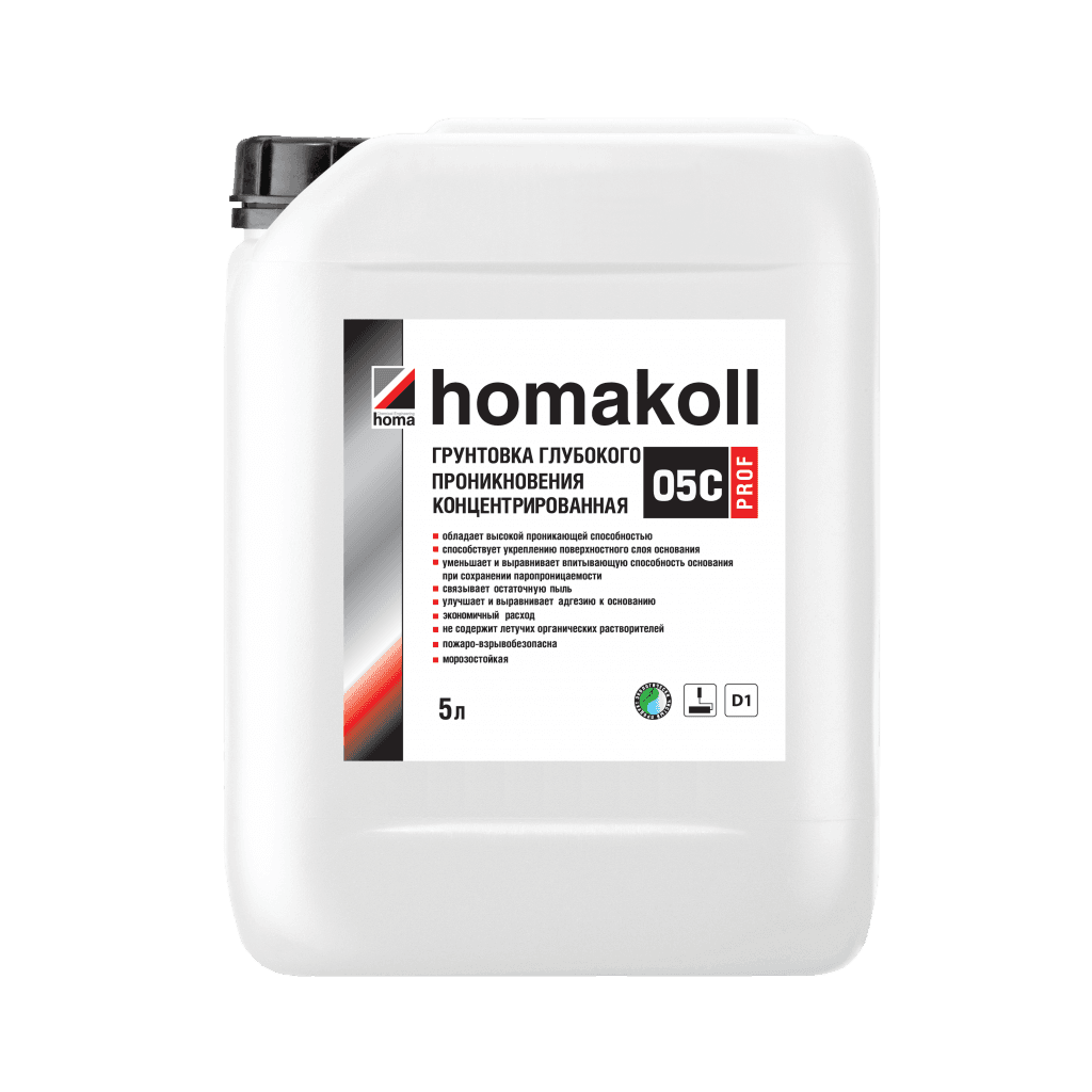 Грунтовка HOMAKOLL 05 C PROF (концентрат) 5л